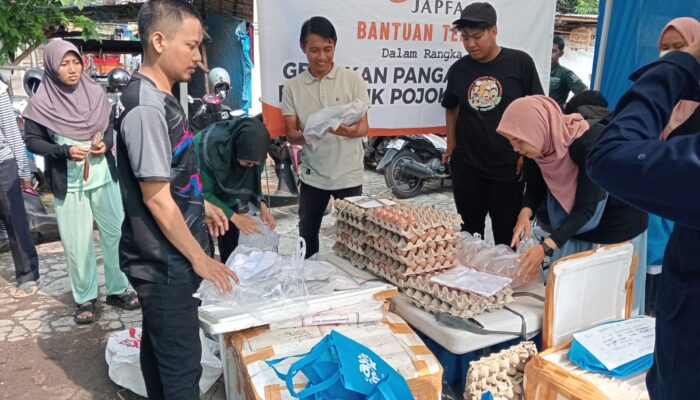 Langkah Pengurangan Angka Stunting, DKPPP Bagikan 500 Paket Ikan Laut