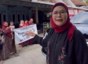 Terharu, Nina Agustina Hampiri Warga yang Mendukungnya saat Menuju Lokasi Kampanye