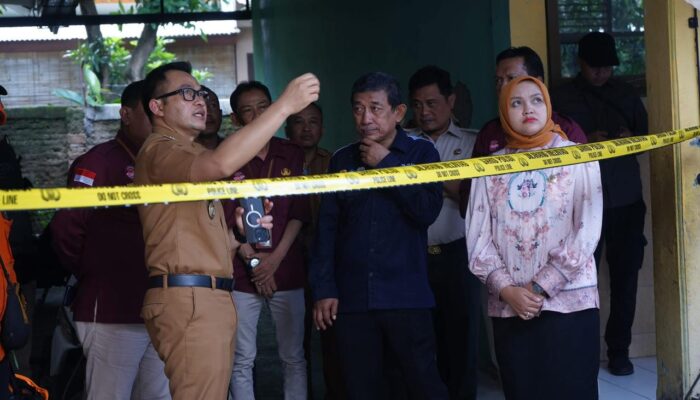 SMPN 1 Talun Cirebon Ambruk, Pj Bupati Wahyu Mijaya Segera Tindak Lanjuti
