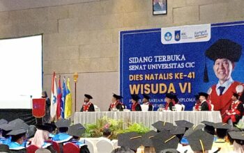 Tepat di Momen Dies Natalis ke-41, UCIC Wisuda 184 Mahasiswa