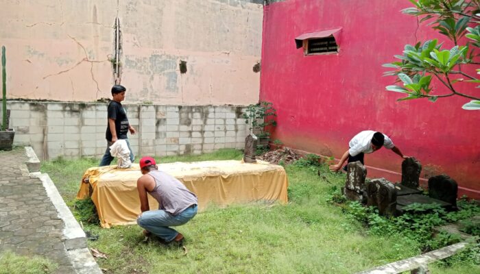 GBC Bersih-bersih Situs Pangeran Pekarungan, Harap Pemerintah Turut Perhatian