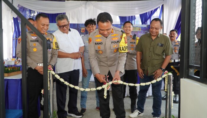Tingkatkan Pelayanan, Polres Ciko Resmikan Pos Pelayanan Baru