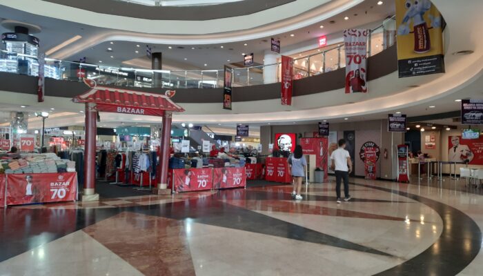 Bersyukur Kebakaran Capat Tertangani, Operasional Grage Mall Berjalan Normal