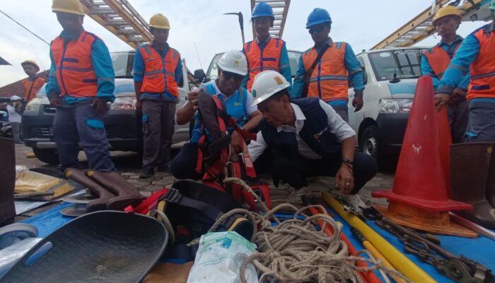 PLN UP3 Indramayu Gelar Apel Bulan K3, Keselamatan Prioritas Utama