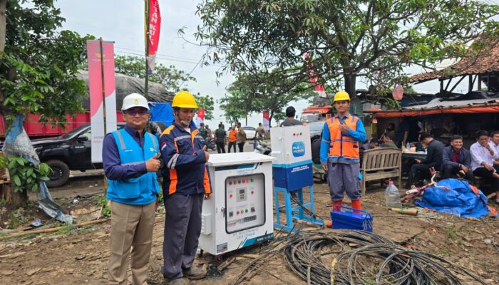PLN Kawal Mensos RI Tinjau Pembangunan Perumahan Kampung Nelayan Sejahtera Bermartabat