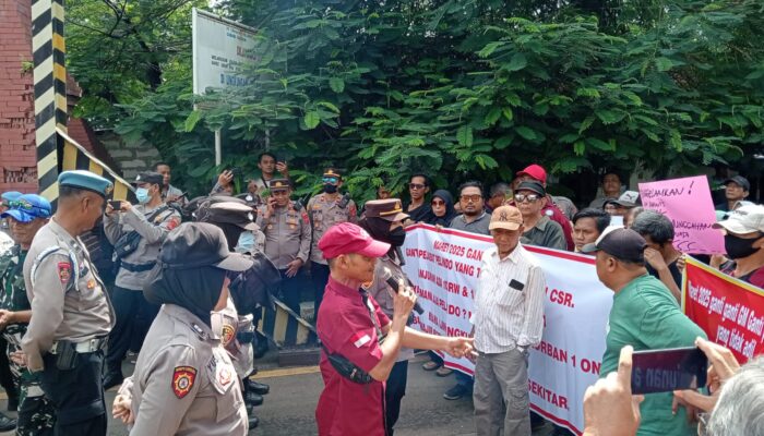 FPB Gelar Aksi di Pelabuhan Cirebon Tuntut Transparansi CSR 