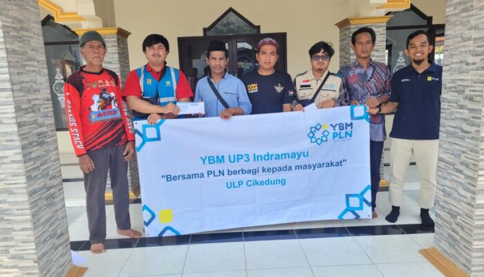 YBM PLN UP3 Indramayu Beri Bantuan Pembuatan Sumur Bor Untuk Masjid Baitul Muttaqin, Wirakanan