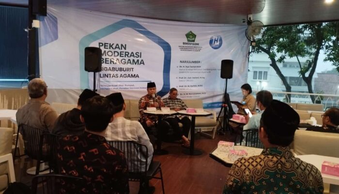 Pekan Moderasi Beragama, Kemenag RI : Indonesia Dibangun Atas Kebersamaan dan Perbedaan