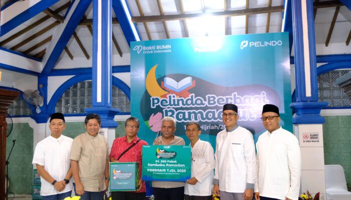 Program Pelindo Berbagi Ramadhan, Pelindo Regional 2 Cirebon Distribusikan Sembako