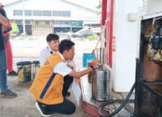 Unit Metrologi Legal Kota Cirebon Lakukan Pengujian UTTP di SPBU 