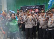 Polres Ciko Terjunkan 237 Personel Dalam Pengamanan Unjuk Rasa Driver Ojol