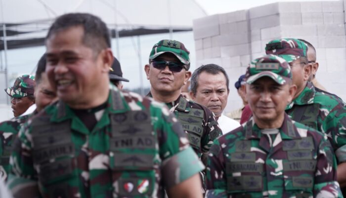 Danrem 063/SGJ Dampingi Pangdam III/SLW Sambut Kunker KASAD di Purwakarta