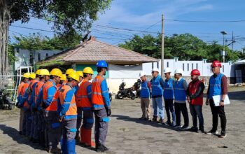 Perkuat Budaya Keselamatan Kerja Jelang Hari Buruh, PLN Laksanakan Safety Briefing ke Petugas Yantek