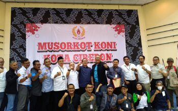 Menang Musorkot 2025, Handarujati Nahkodai KONI Kota Cirebon