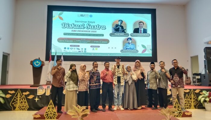Undang Panji Sakti, HIMA Diksatrasia FPS UGJ Sukses Gelar Diskusi Sastra