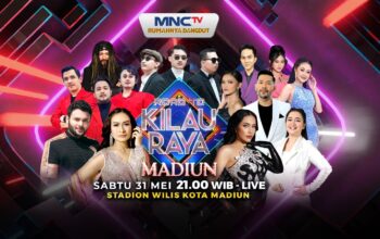 Kolaborasi Spektakuler, MNCTV Kembali Gelar Road to Kilau Raya Madiun 