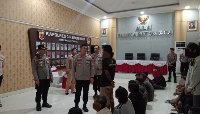 Polres Ciko Amankan 24 Orang Preman, Kapolres: Ada yang Konsumsi Miras