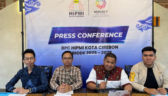 Konferensi Pers HIPMI Kota Cirebon Jelang Muscab ke-10 : Hisyam Calon Tunggal