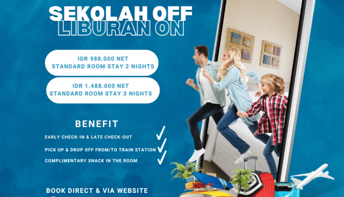 Hotel Neo Cirebon Hadirkan Promo “Sekolah OFF, Liburan ON”, Liburan Keluarga Jadi Lebih Seru dan Hemat!