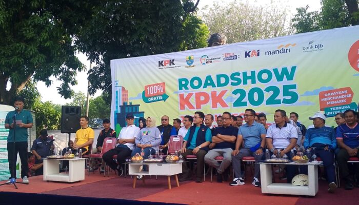 Dandim 0614/Kota Cirebon Hadiri Roadshow KPK RI 2025 di Kawasan Stadion Bima