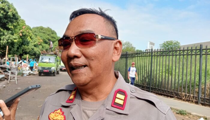 Polsek Kesambi Gencarkan Patroli di Stadion Bima Pasca Pembongkaran Bangunan Liar