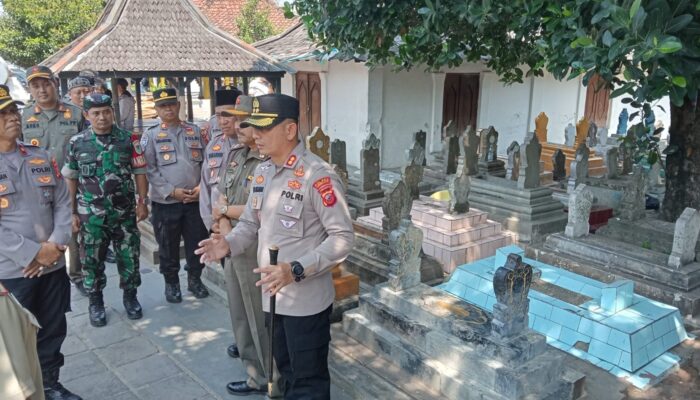 Usai Penertiban, Kapolres Ciko Jamin Area Makam Sunan Gunung Jati Bebas Pengemis