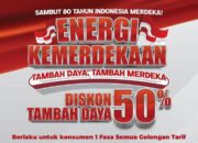 Sambut HUT ke-80 RI, PLN Hadirkan Promo “Energi Kemerdekaan” hingga 50 persen