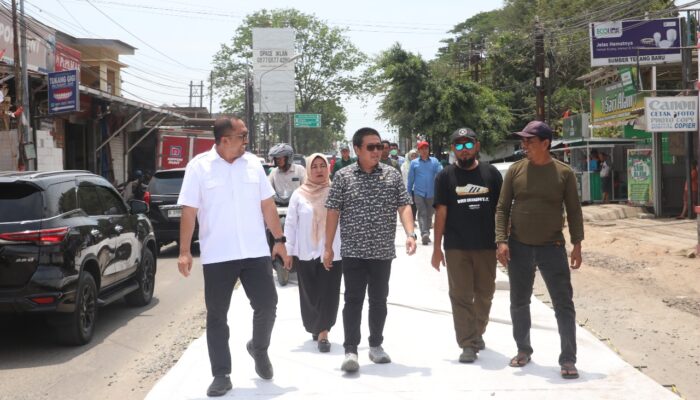Sidak Betonisasi Jalan Ciremai Raya, Komisi II : Sejauh ini Cukup Baik