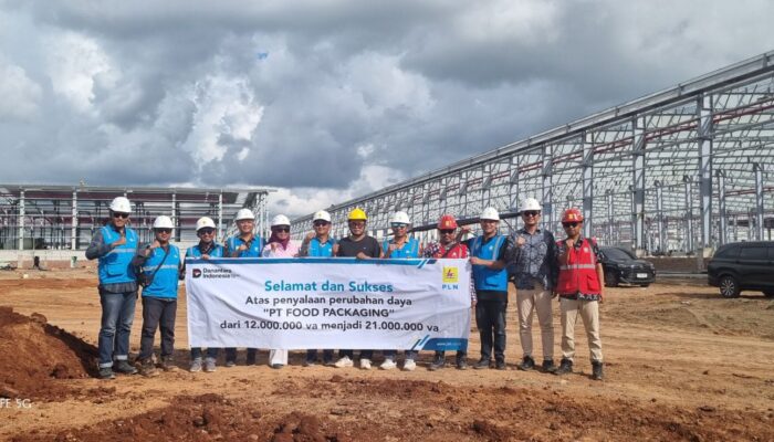 Semangat Hari Kesaktian Pancasila, PT PLN ULP Cikedung Sukses Energize Perubahan Daya PT Food Packaging