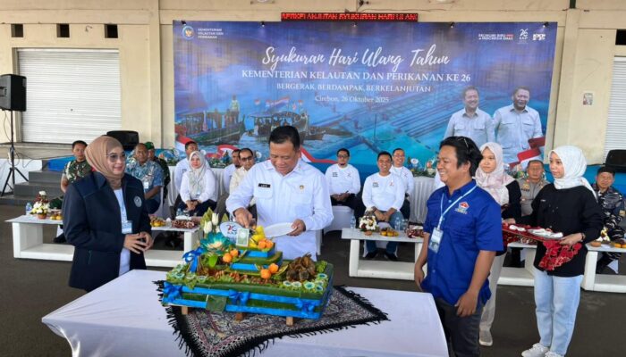 HUT ke-26 KKP, Dirjen Perikanan Tangkap Dorong Pertumbuhan Ekonomi Lewat Kampung Nelayan Merah Putih