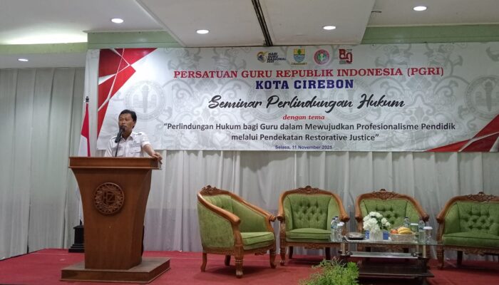 PGRI Kota Cirebon Gelar Seminar Perlindungan Hukum, Dorong Guru Tak Takut Mendidik