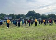 Senam Bersama Meriahkan HUT ke-76 Korem 063/SGJ di Makorem Cirebon