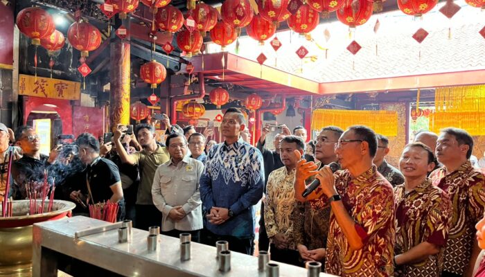 AHY di Cirebon : Tiga Vihara Dinyatakan Resmi Milik Negara, Jamin Kepastian Hukum