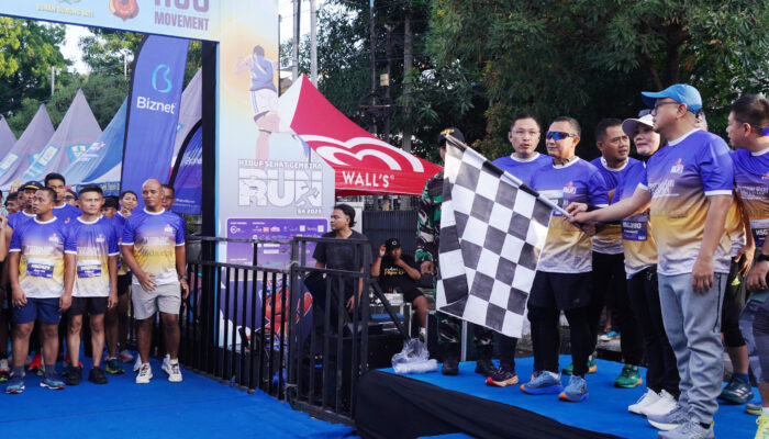 Ratusan Pelari Semarakkan Festival Nusantara Run 5K di Kota Cirebon