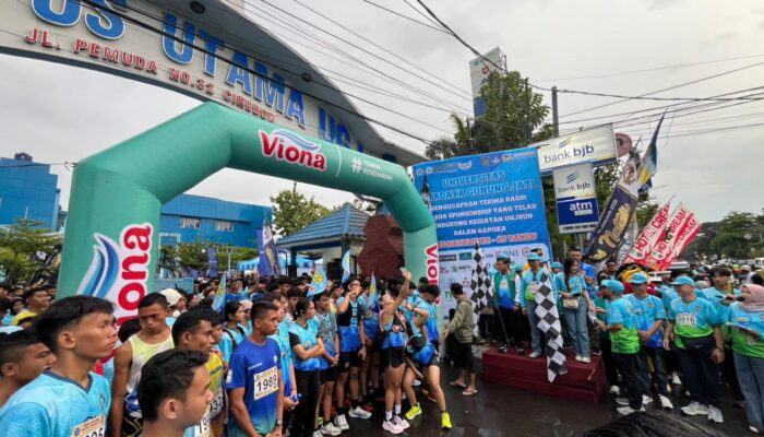 UGJ Run 2026 Sukses Digelar, Kampus Tertua Cirebon Tunjukkan Daya Tarik Nasional