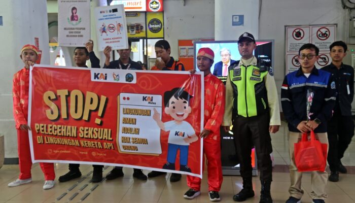 KAI Daop 3 Cirebon Serukan Tertib Berlalu Lintas dan Transportasi Publik Bebas Pelecehan