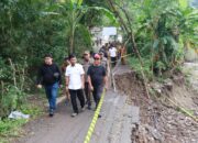 Tinjau Jembatan Robih di Lebakngok Argasunya, Wali Kota Edo : Pekan Ini Diperbaiki 