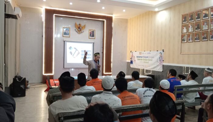 Warga Binaan Rutan Kelas I Cirebon Isi Bulan Puasa dengan Belajar Al-Quran