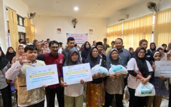 LAZ Harapan Robbani Tebar Kepedulian Ramadan, 200 Pejuang Keluarga di Kejaksan Terima Bantuan Sembako