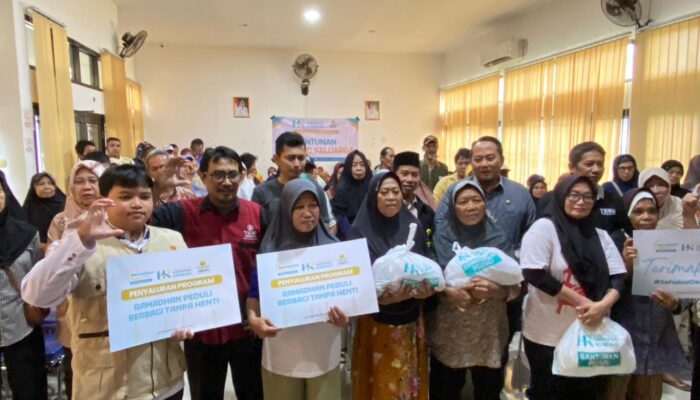 LAZ Harapan Robbani Tebar Kepedulian Ramadan, 200 Pejuang Keluarga di Kejaksan Terima Bantuan Sembako