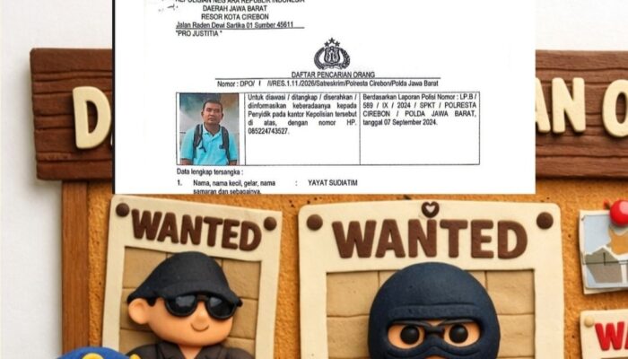 Polresta Cirebon Terbitkan DPO Kasus Penggelapan Dana Jabatan, Tersangka Asal Majalengka Diburu