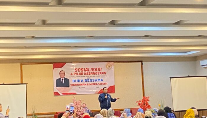 Lewat Sosialisasi 4 Pilar, Herman Khaeron Perkuat UMKM Cirebon