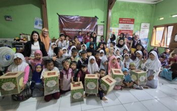 CSR Ramadan Immoderma Cirebon: 100 Paket Sembako untuk Anak Binaan