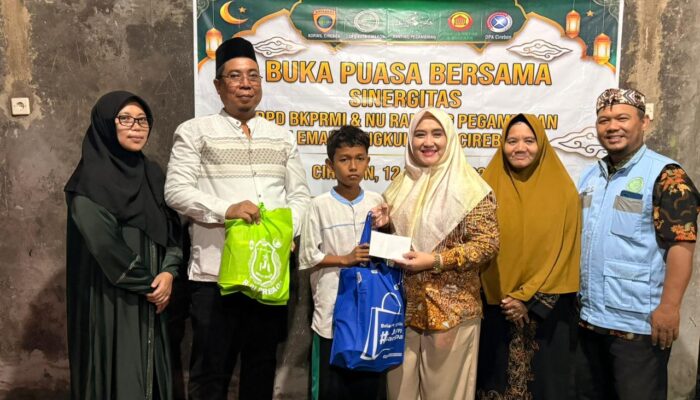 BKPRMI Kota Cirebon Tebar Kepedulian Ramadan, Puluhan Anak Yatim Terima Santunan