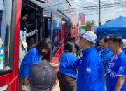 Mudik Ceria PAN 2026, Pemudik Cirebon Disambut Hangat di Terminal Harjamukti