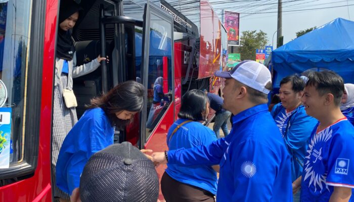 Mudik Ceria PAN 2026, Pemudik Cirebon Disambut Hangat di Terminal Harjamukti