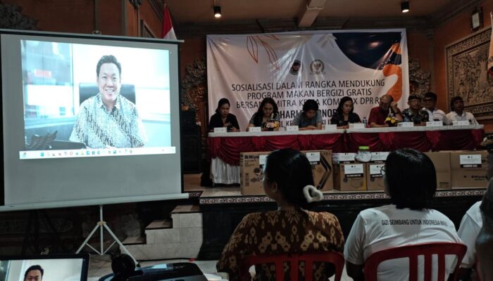 Charles Honoris Dorong Edukasi Gizi dan Penguatan Program MBG di Tabanan