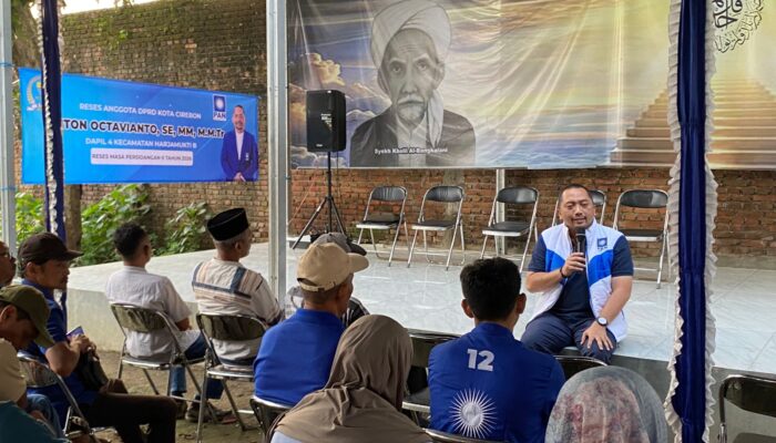 Legislator PAN Kota Cirebon Serap Aspirasi Warga Harjamukti, Infrastruktur Jadi Prioritas