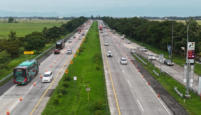 Tol Cipali H+4 Lebaran Tetap Lancar, Terapkan Contra Flow Arah Jakarta