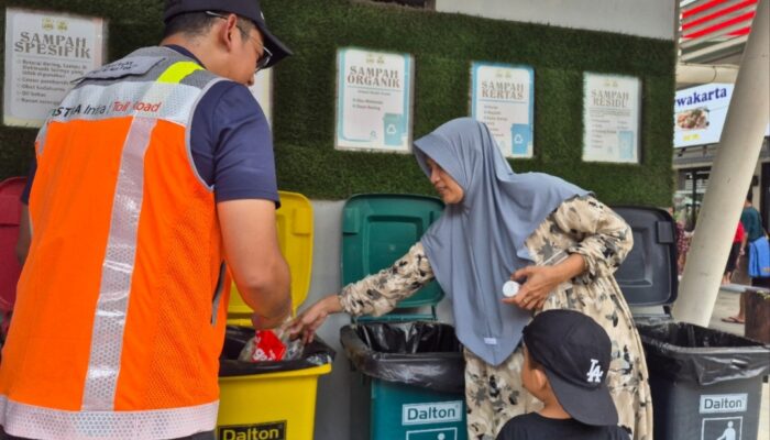 Mudik Ramah Lingkungan, Astra Tol Cipali Kenalkan 5 Kategori Pilah Sampah